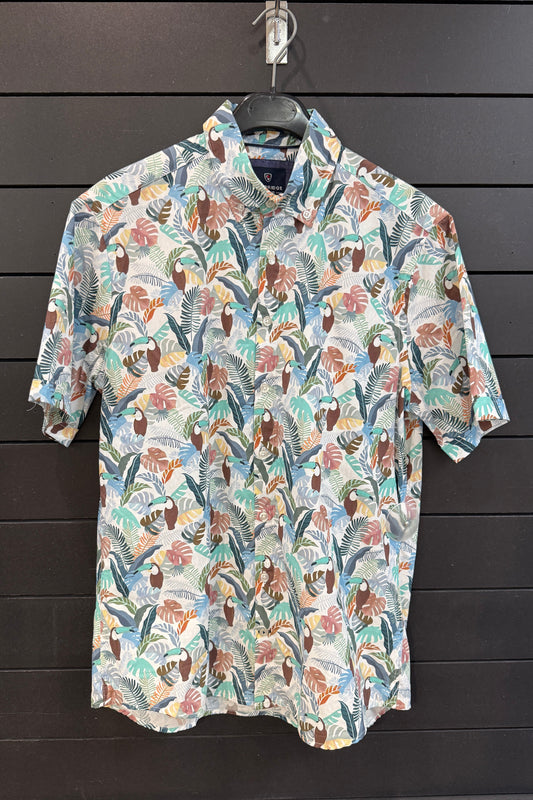 Chemise Dulce Floral Manches Courtes
