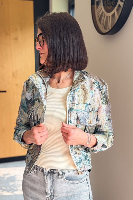 Veste Parisa Bleu