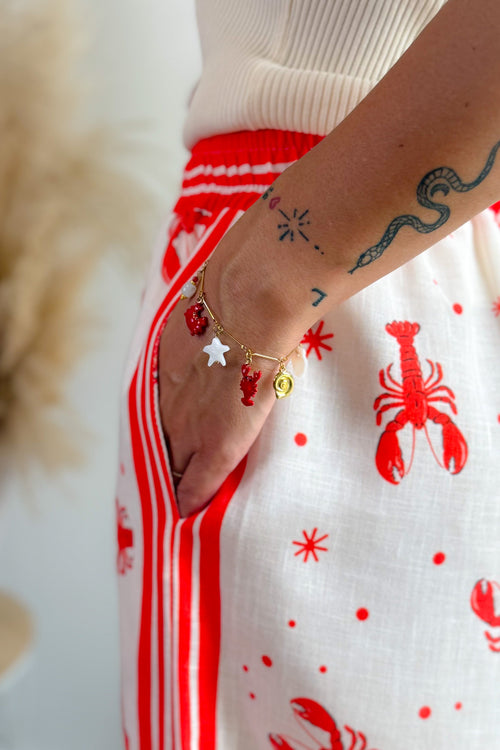 Bracelet Crabe Doré