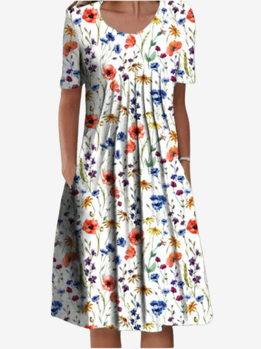 Adèle™ | Robe Cintrée à Taille Haute