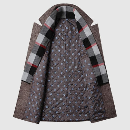 Clovis™ | Manteau Élégant en Laine Raffiné