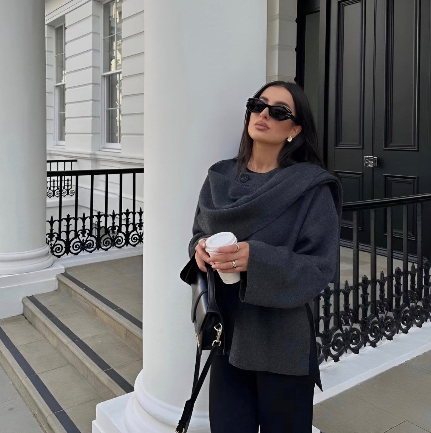 Nina™ | Manteau Viral Cape