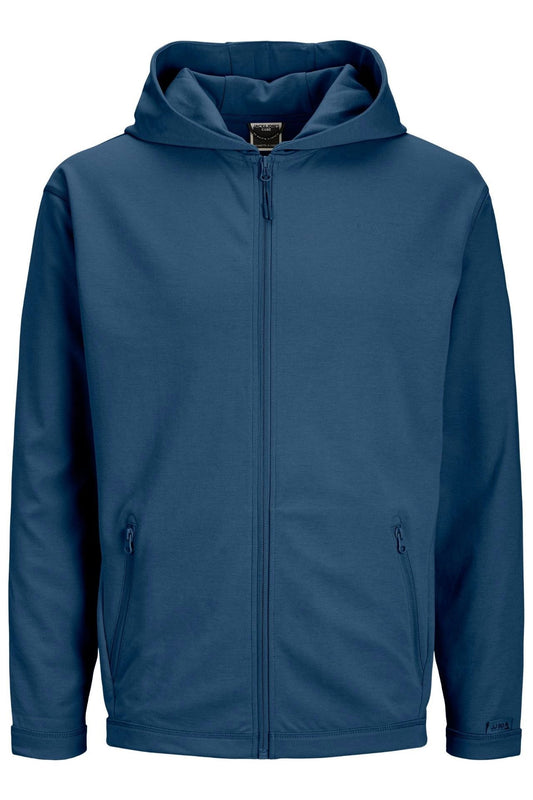 Gilet à Capuche JCOCLOUD SWEAT ZIP Bleu Jeans