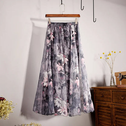 Geneviève | Jupe Maxi Légère Idéale pour Toutes les Occasions