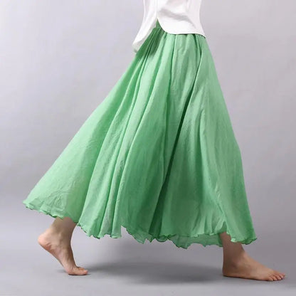 Ines | Jupe maxi estivale au charme ludique