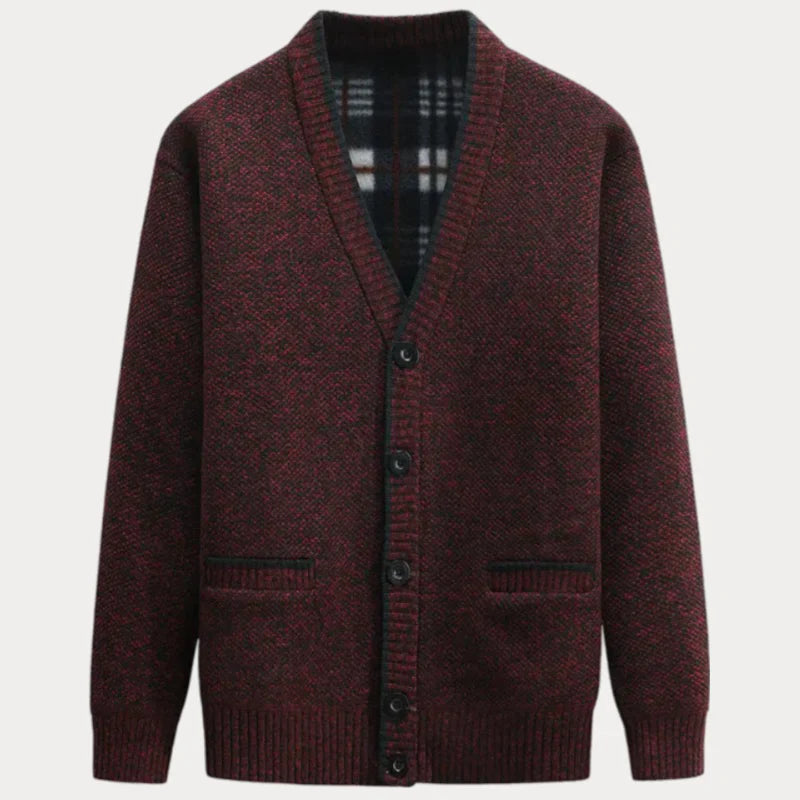 Alexis™ | Cardigan Col V en Laine