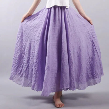 Ines | Jupe maxi estivale au charme ludique