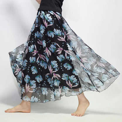 Geneviève | Jupe Maxi Légère Idéale pour Toutes les Occasions