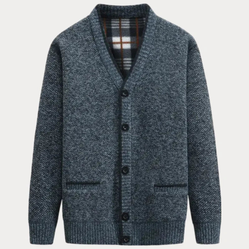 Alexis™ | Cardigan Col V en Laine