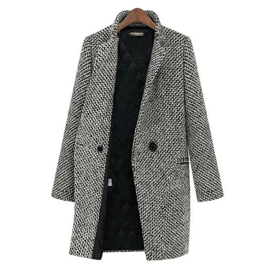 Cheska™ | Manteau Long en Laine