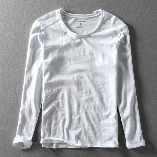 T-shirt à manches longues en coton
