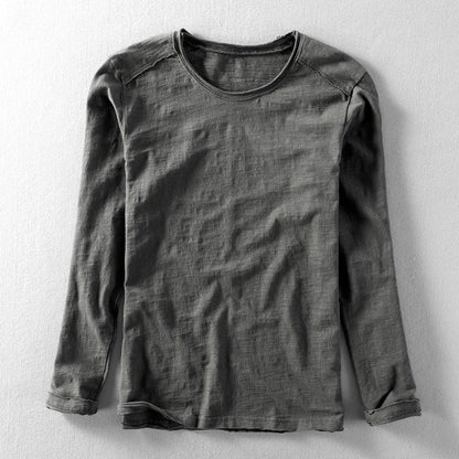 T-shirt à manches longues en coton