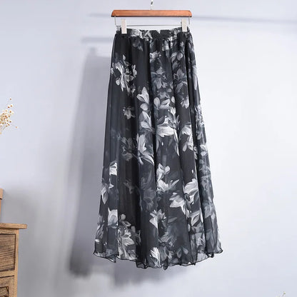 Geneviève | Jupe Maxi Légère Idéale pour Toutes les Occasions