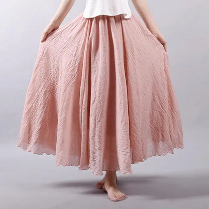 Ines | Jupe maxi estivale au charme ludique