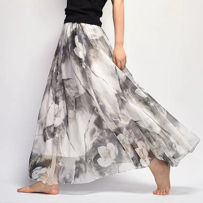 Geneviève | Jupe Maxi Légère Idéale pour Toutes les Occasions