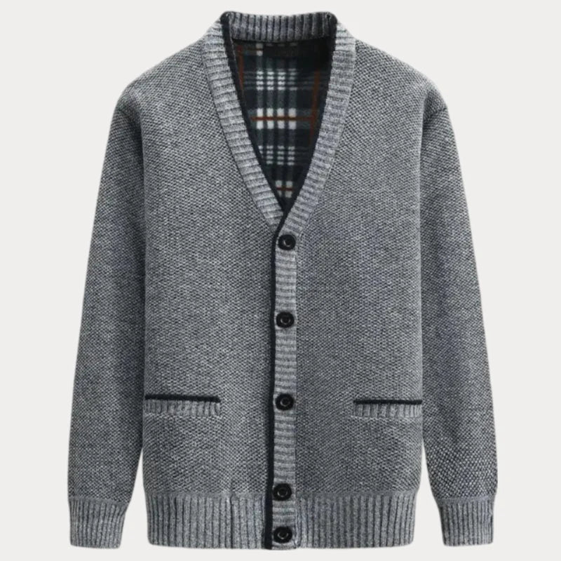 Alexis™ | Cardigan Col V en Laine