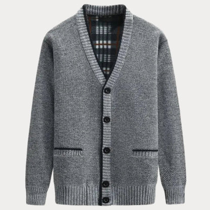 Alexis™ | Cardigan Col V en Laine
