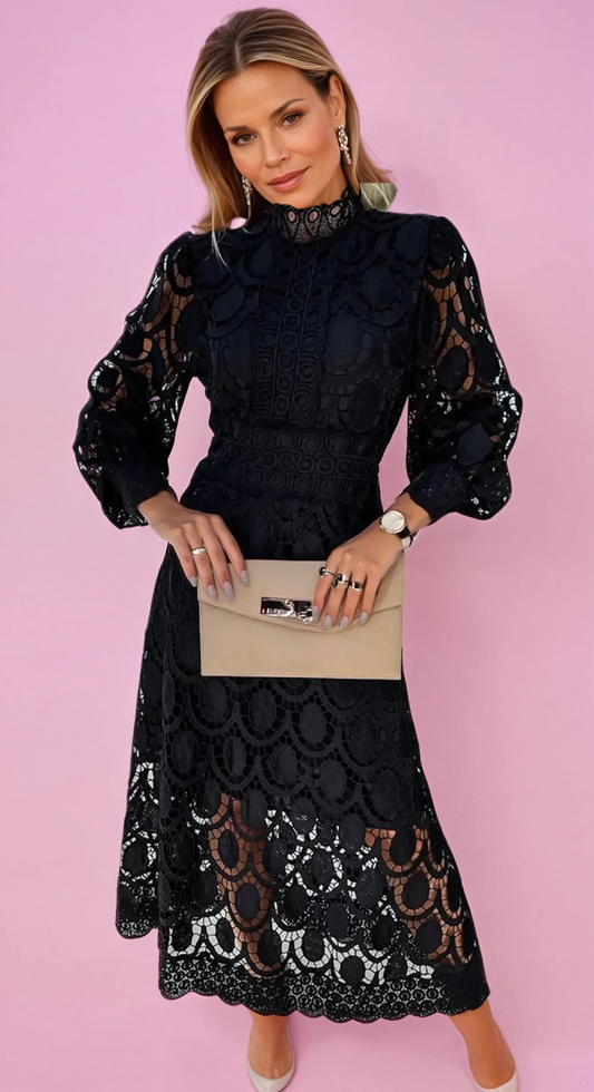 Charlotte | Robe Midi (Stock Limité)