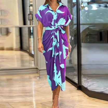 Amalia | Robe Maxi Enveloppe Luxe (Stock Limité)