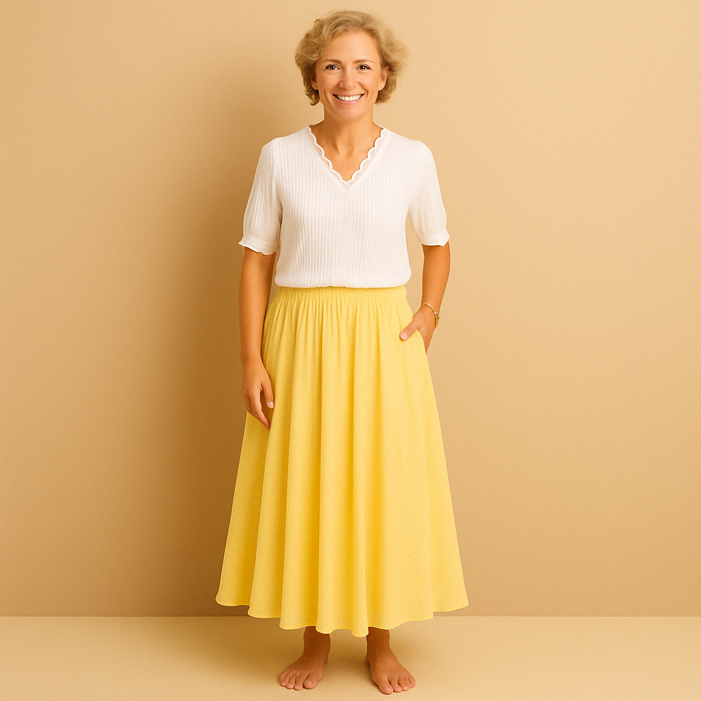 Bea | Élégante blouse avec des détails raffinés