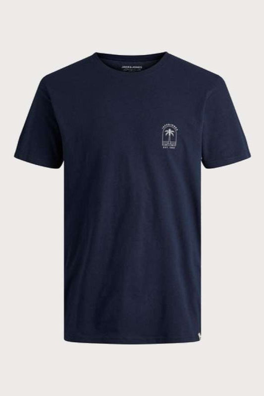 T-Shirt JORVENICE Bleu Marine