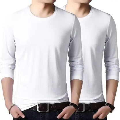 T shirt blanc manche longue