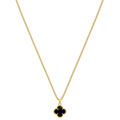Léa Blanchet® | Black Clover Chaîne plaquée or 14 carats