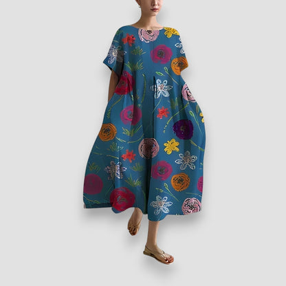 Romine | Robe fleurie