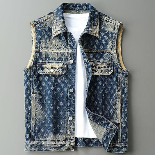 Veste en jeans rebelle