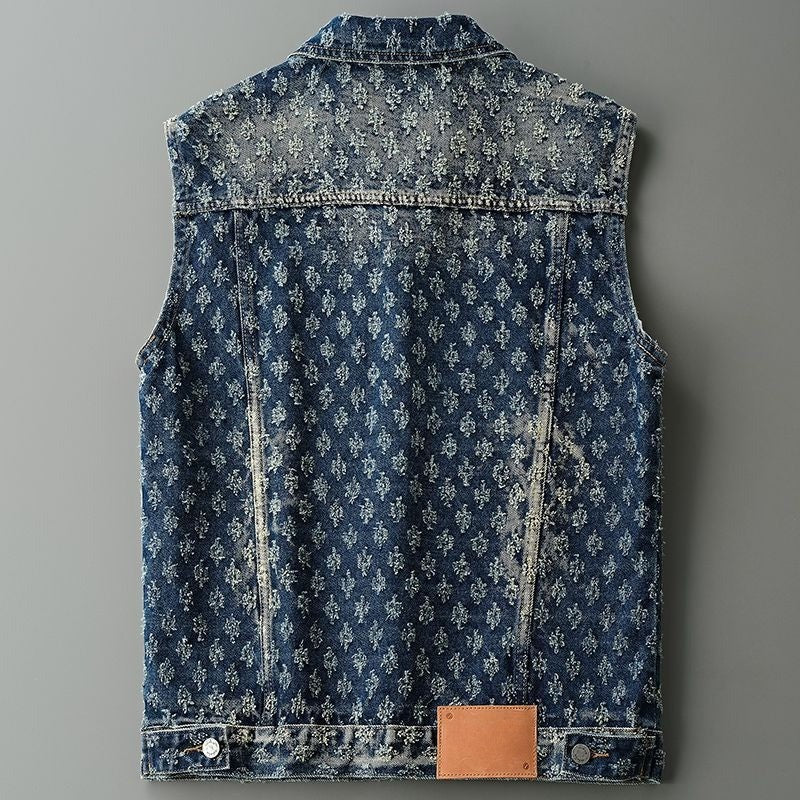 Veste en jeans rebelle