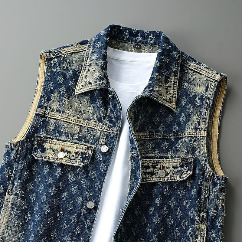 Veste en jeans rebelle