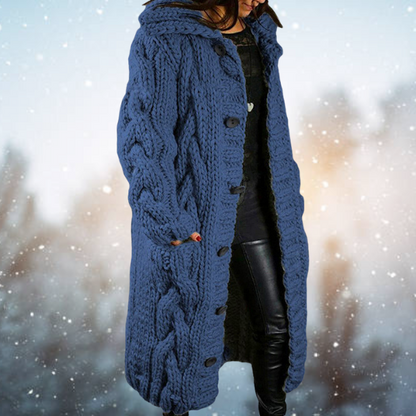 Sophie | Cardigan long en tricot