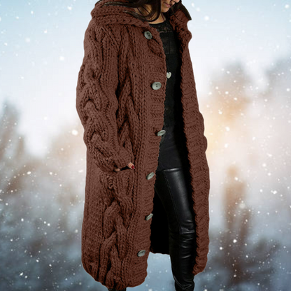 Sophie | Cardigan long en tricot