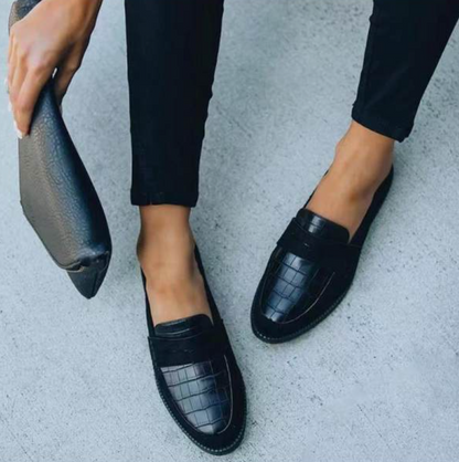 Chaussures en Cuir Sophistiquées pour Hommes avec Bordures en Daim