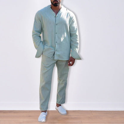 Ensemble en coton et lin