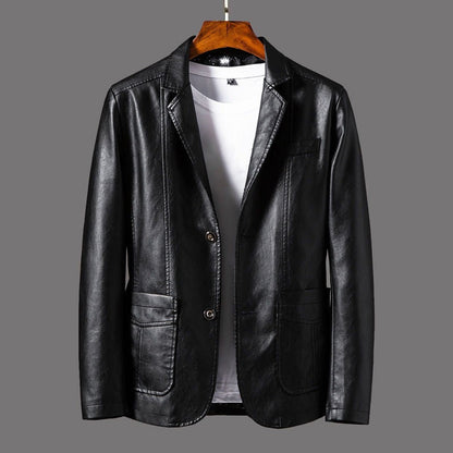 Veste motard en cuir
