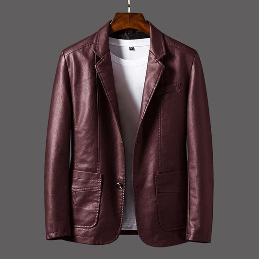 Veste motard en cuir