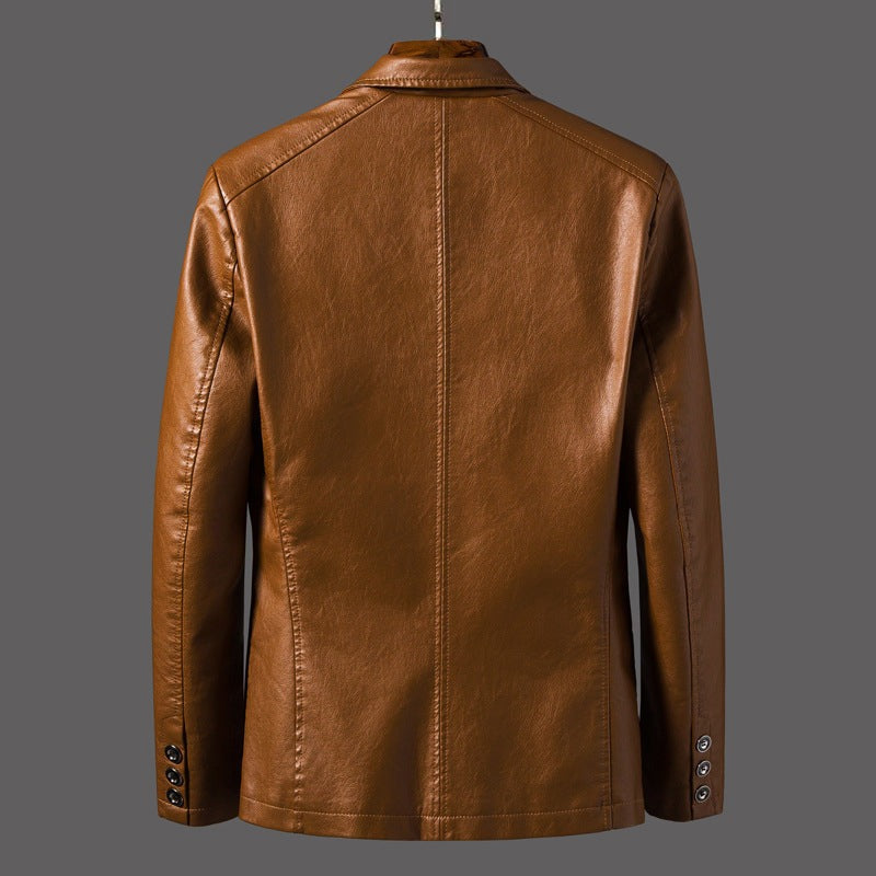 Veste motard en cuir