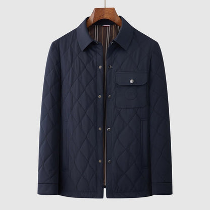 Veste chic matelassée surpiquée