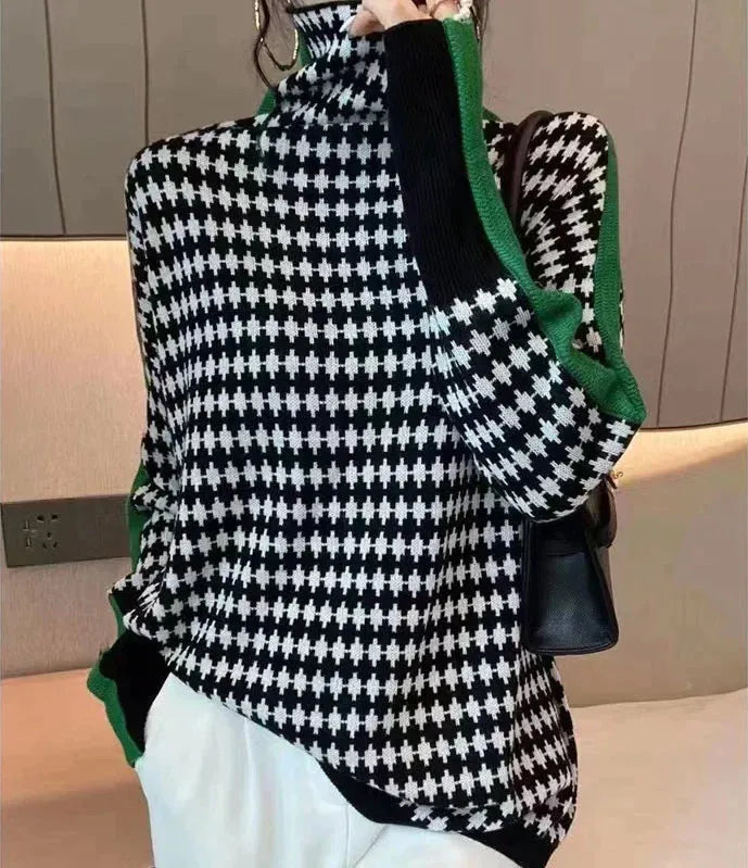 Isabelle Moreau | Turtle-Neck Pull à motifs