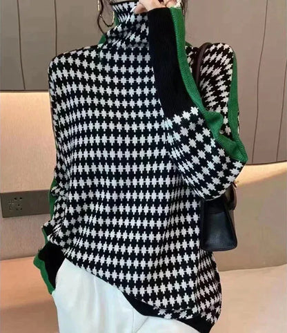 Isabelle Moreau | Turtle-Neck Pull à motifs