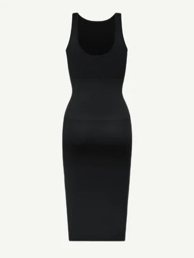 Allure® – Robe Sculptante à Manches Courtes, Effet Seconde Peau