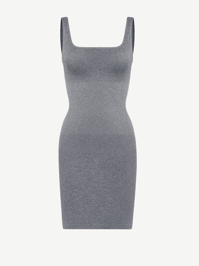 Rovena® – Robe Gainante Col Carré Sans Couture