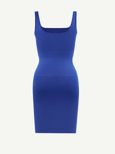 Rovena® – Robe Gainante Col Carré Sans Couture