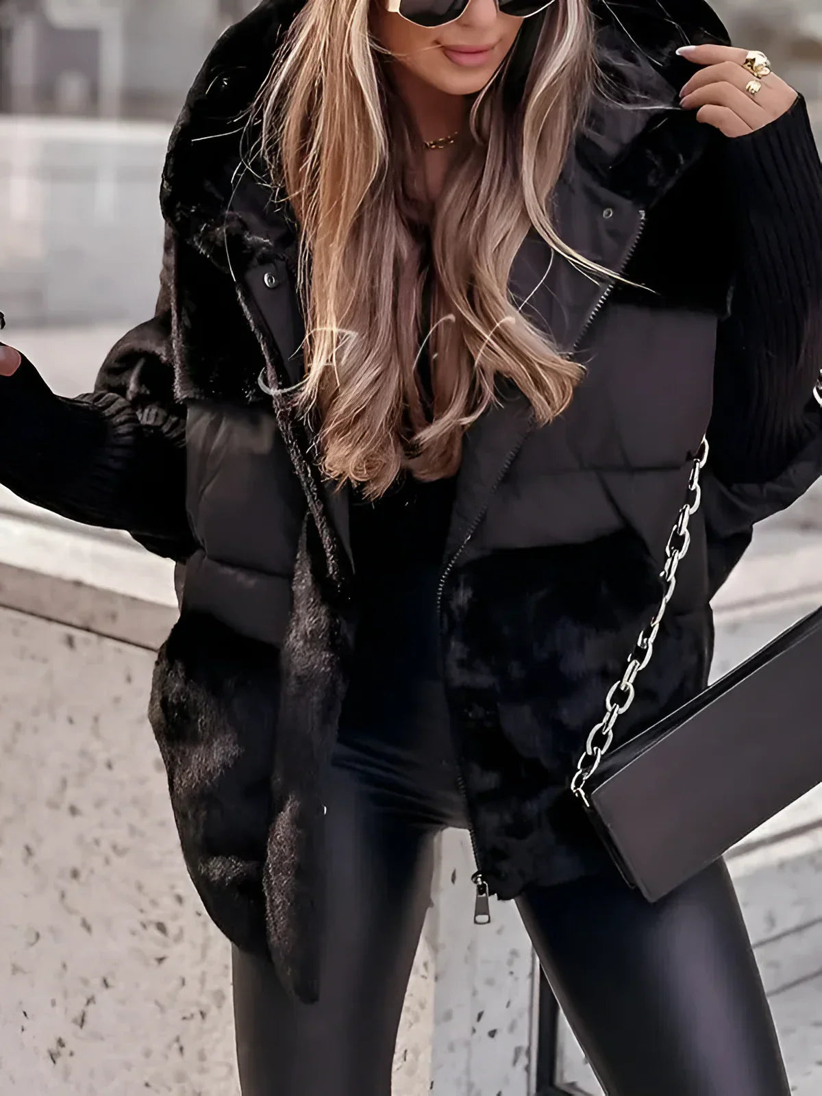 Manteau Alisha Fourrure