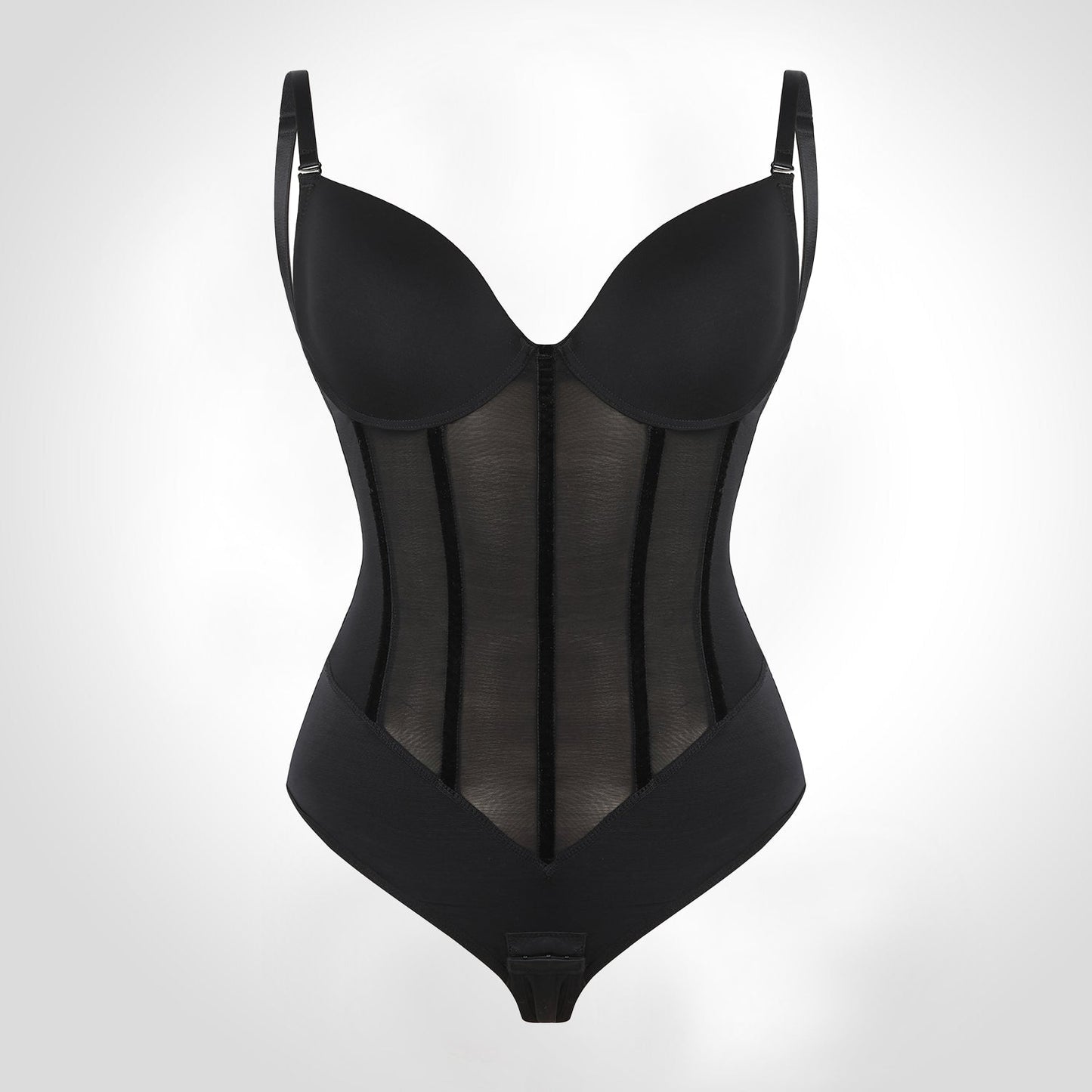 Amber - Shapewear Bodysuit met 5 stalen baleinen