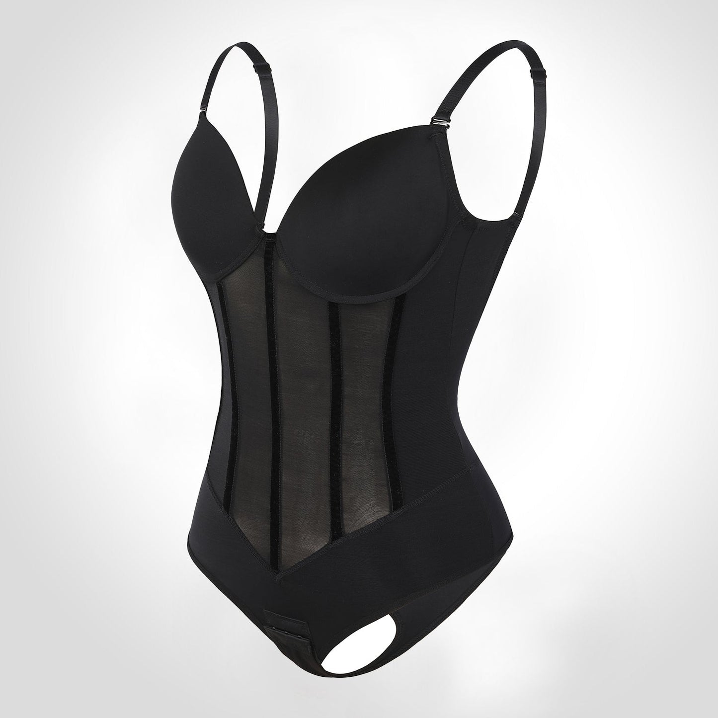 Amber - Shapewear Bodysuit met 5 stalen baleinen