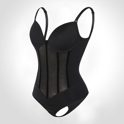 Amber - Shapewear Bodysuit met 5 stalen baleinen