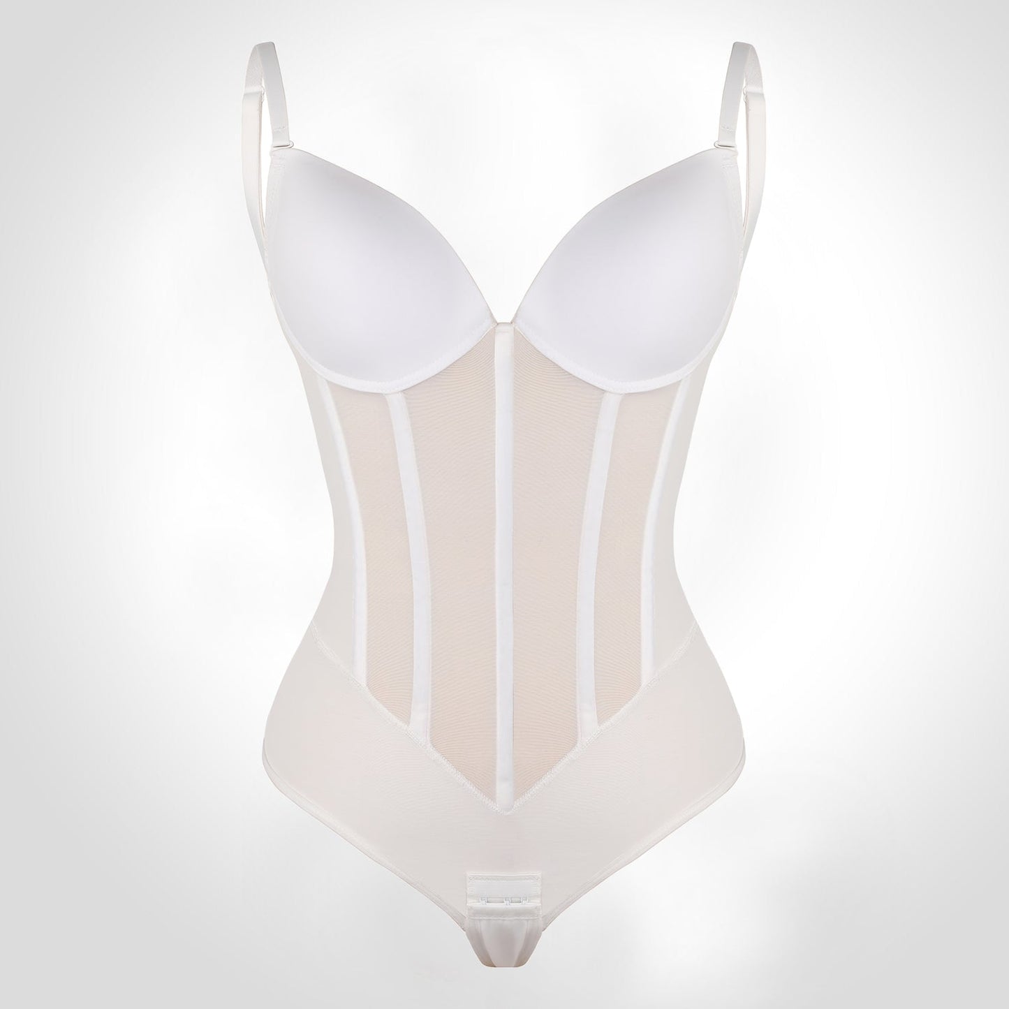 Amber - Shapewear Bodysuit met 5 stalen baleinen