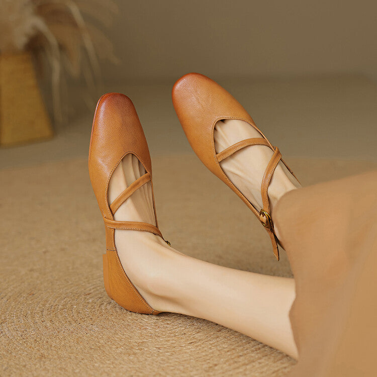 Ballerines Anitta En Cuir